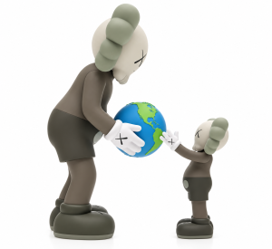 KAWS THE PROMISE — BROWN