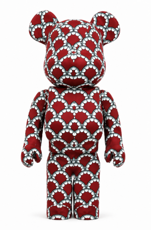 KAWS OriginalFake 6th Anniversary Bearbrick 1000%