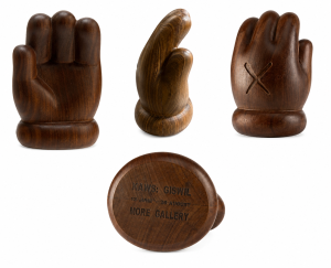KAWS Wood Hand (2016)