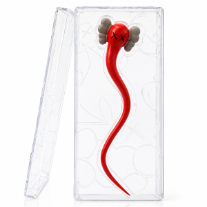 KAWS Bendy (Red) Vinyl Figure