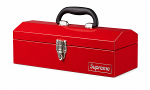 Supreme Metal Toolbox Lock Utility Storage Box Large Logo