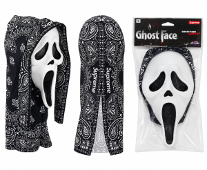 Supreme Ghost Face Mask (Black)