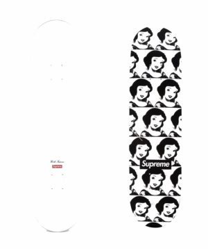 Supreme Snow-White Skateboard Deck (White)