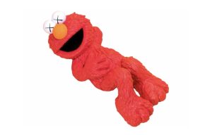 KAWS & Sesame Street Elmo Vinyl Figure