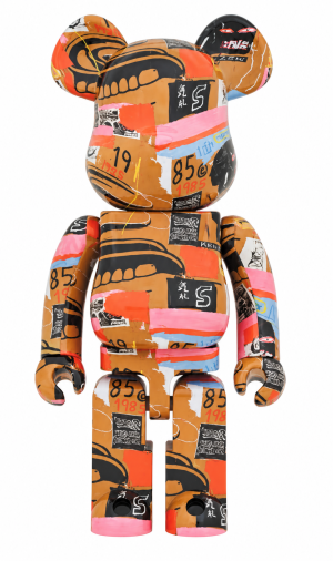 BE@RBRICK ANDY WARHOL × JEAN-MICHEL BASQUIAT #2 — 1000%