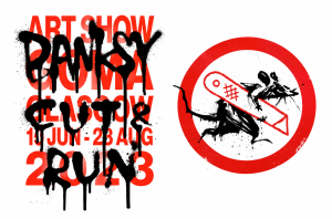 BANKSY — CUT & RUN EXHIBITION POSTER SET