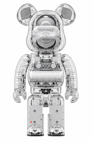 BE@RBRICK AUDIO 400% — CLEAR CORE — WIRELESS SPEAKER