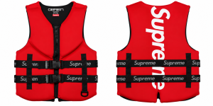 SUPREME × O’BRIEN LIFE VEST — RED