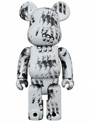 BE@RBRICK ANDY WARHOL'S ELVIS PRESLEY — 1000%